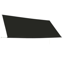 Auvent rétractable 350x150 cm Anthracite