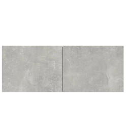 Meubles TV 4 pcs Gris béton 80x30x30 cm Bois d'ingénierie