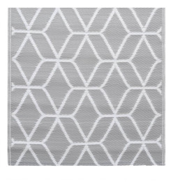 Tapis d'extérieur Gris 160x230 cm PP