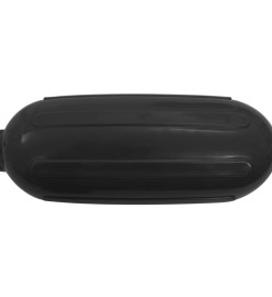 Pare-choc de bateau 4 pcs Noir 41x11,5 cm PVC