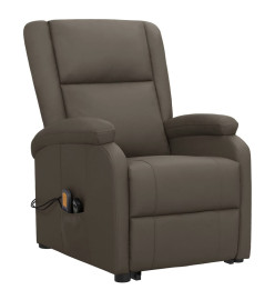 Fauteuil de massage Gris Similicuir