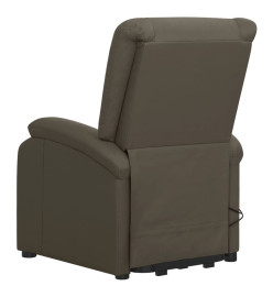 Fauteuil de massage Gris Similicuir