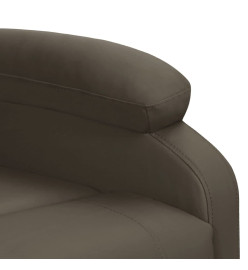 Fauteuil de massage Gris Similicuir