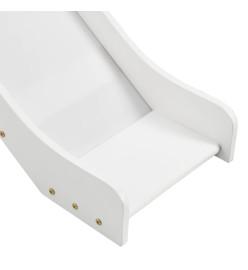 Lit mezzanine d'enfants avec toboggan et échelle Pin 97x208 cm