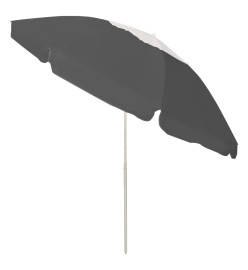 Parasol de plage Anthracite 240 cm