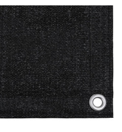 Tapis de tente 250x500 cm Noir