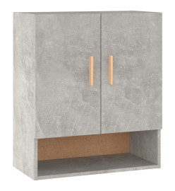 Armoire murale Gris béton 60x31x70 cm Bois d'ingénierie