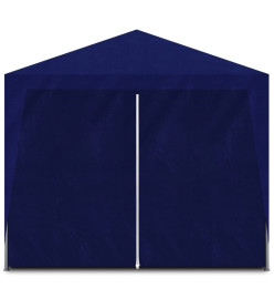 Tente de réception 3 x 9 m Bleu