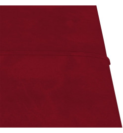 Panneaux muraux 12 pcs Rouge bordeaux 30x30 cm Velours 1,08 m²