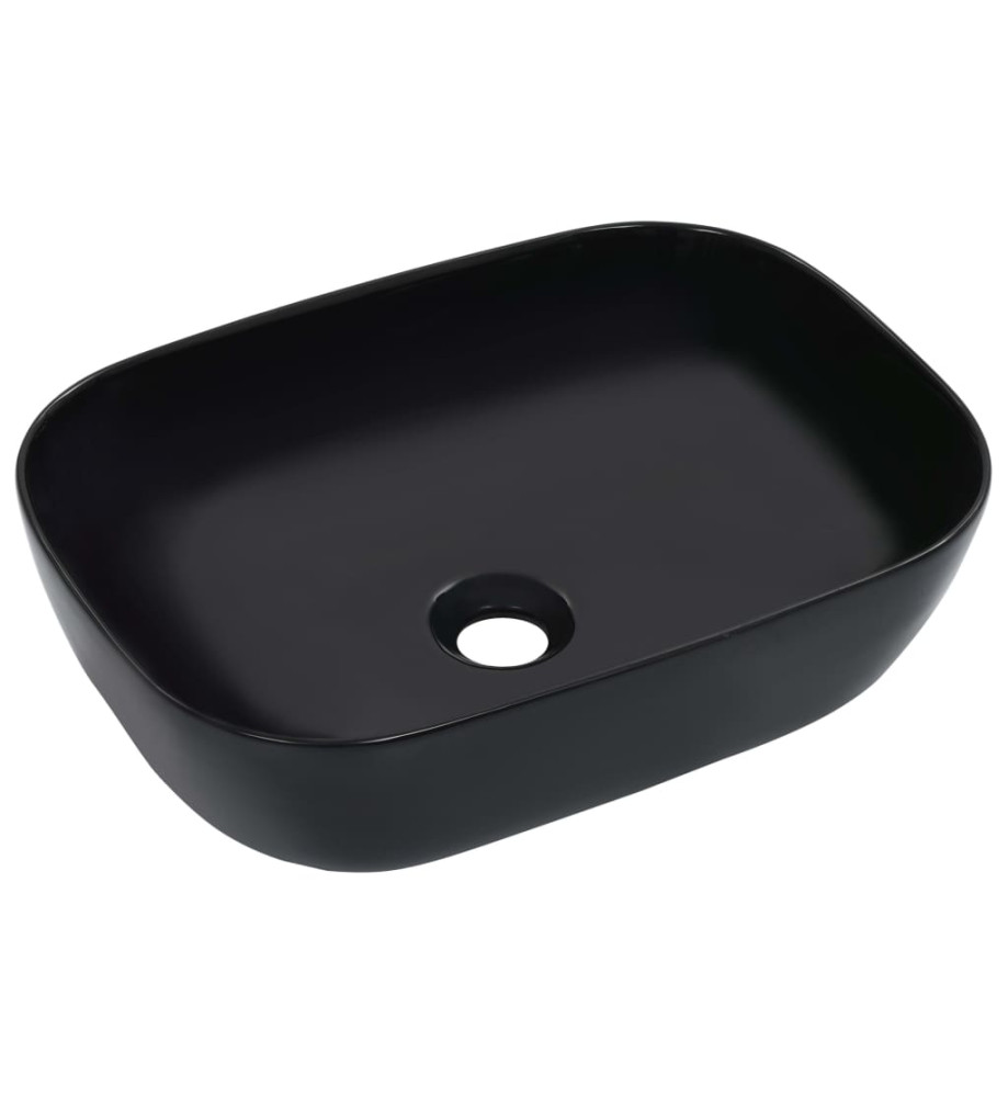 Lavabo 45,5x32x13 cm Céramique Noir