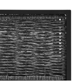 Salon de jardin 8 pcs avec coussins Résine tressée Anthracite