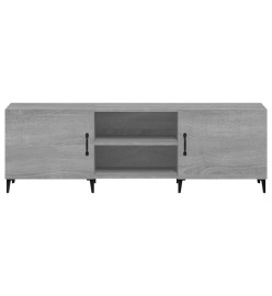 Meuble TV sonoma gris 150x30x50 cm bois d'ingénierie