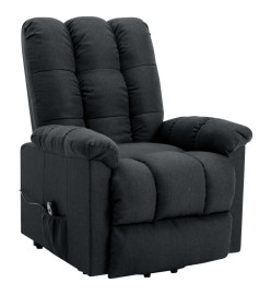 Fauteuil Gris foncé Tissu