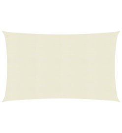 Voile d'ombrage 160 g/m² Crème 2x4,5 m PEHD