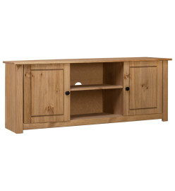 Meuble TV 120x40x50 cm Bois de pin massif Gamme Panama