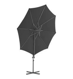 Parasol avec base portable Anthracite