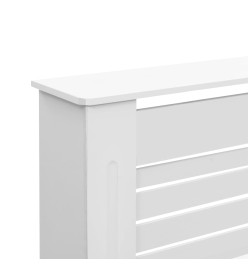 Cache-radiateur Blanc 172x19x81,5 cm MDF