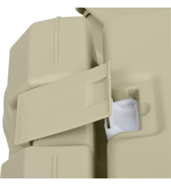 Toilette portable de camping 10+10L et support à lave-mains 20L