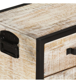 Meuble TV 110x30x41 cm Bois d'acacia massif