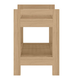 Banc de douche 45x30x45 cm Bois massif de teck