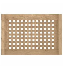 Banc de douche 45x30x45 cm Bois massif de teck