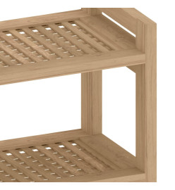 Banc de douche 45x30x45 cm Bois massif de teck