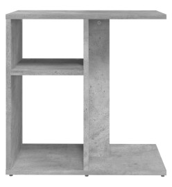 Table d'appoint Gris béton 50x30x50 cm Aggloméré