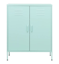 Armoire de rangement Vert menthe 80x35x101,5 cm Acier