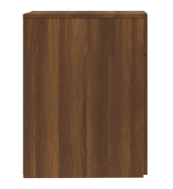 Armoire apothicaire Chêne marron 20x45,5x60cm Bois d'ingénierie