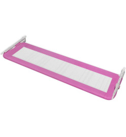 Barrière de lit pour enfants 150x42 cm Rose