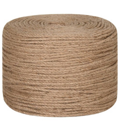 Corde de jute 50 m de long 4 mm d'épaisseur