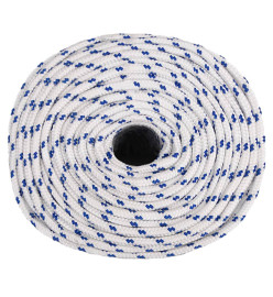 Corde de bateau Blanc 10 mm 25 m Polypropylène