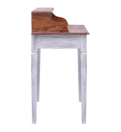 Bureau avec tiroirs 90x50x101 cm Bois de récupération solide