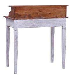 Bureau avec tiroirs 90x50x101 cm Bois de récupération solide