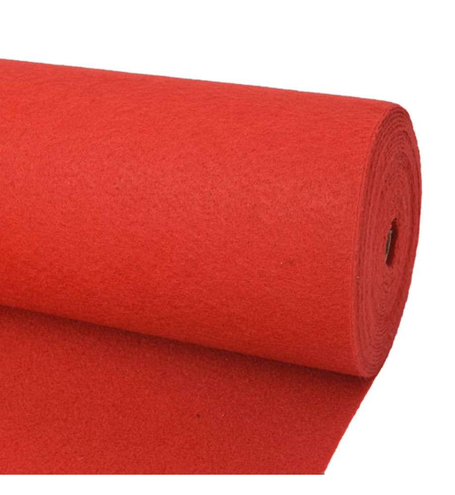 Tapis pour exposition 1,2x12 m Rouge