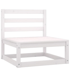 Salon de jardin 8 pcs avec coussins Bois de pin massif