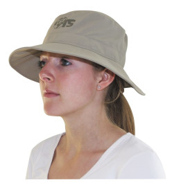 Travelsafe Chapeau de soleil anti-moustiques UPF 50+ Beige