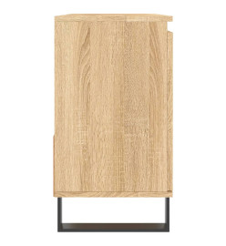 Armoire salle de bain chêne sonoma 65x33x60 cm