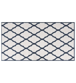 Tapis d'extérieur 80x150 cm design réversible