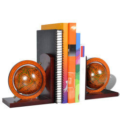 Serre-livre Globe 2 pcs