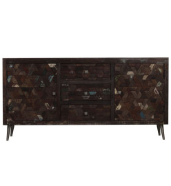 Buffet Bois de récupération solide 160 x 40 x 80 cm