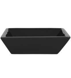 Lavabo Céramique carré Noir 41,5 x 41,5 x 12 cm