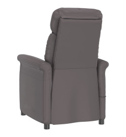 Fauteuil de massage Gris Similicuir