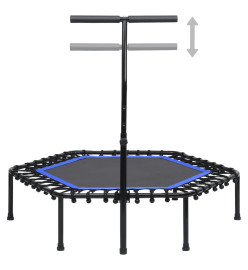 Trampoline de fitness avec poignée 122 cm