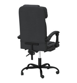 Fauteuil inclinable de bureau Noir Similicuir