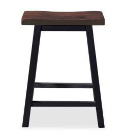 Assortiment de bar 3 pcs MDF Noir