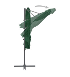 Parasol avec base portable Vert