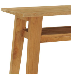 Table console 120x35x75 cm Bois de teck massif