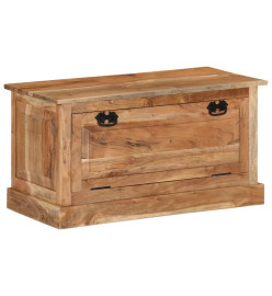 Banc de rangement de chaussures 85x40x45cm Bois d'acacia massif