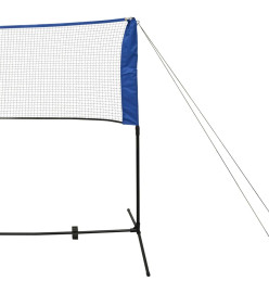 Filet de badminton avec volants 600 x 155 cm